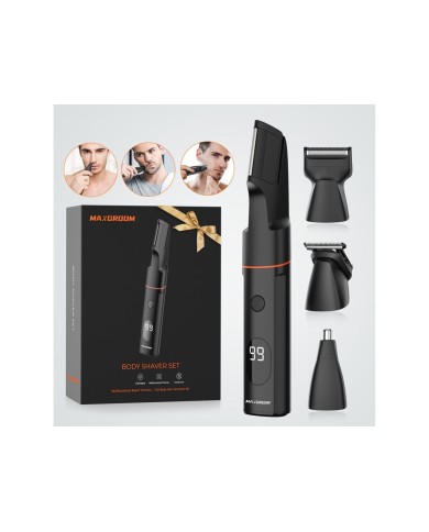 TONDEUSE TÊTES INTERCHANGEABLES MAXGROOM LK-881 MULTIFONCTIONS NOIR