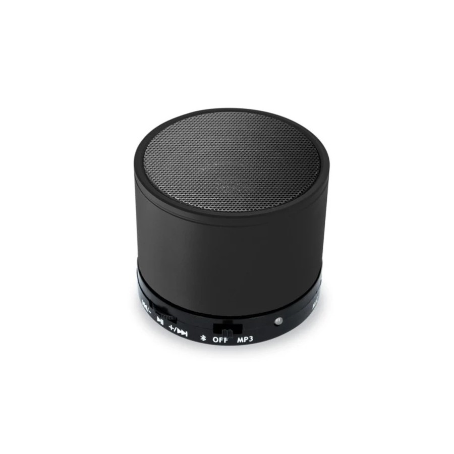MINI ENCEINTE BLUETOOTH PORTABLE JUNIOR 3W AVEC LECTEUR MP3 ET MICRO – SETTY – NOIR