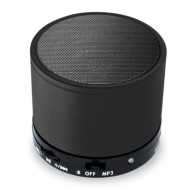MINI ENCEINTE BLUETOOTH PORTABLE JUNIOR 3W AVEC LECTEUR MP3 ET MICRO – SETTY – NOIR