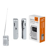 MINI RADIO PORTABLE DE POCHE AM/FM – LTC LEGA – ARGENTÉ