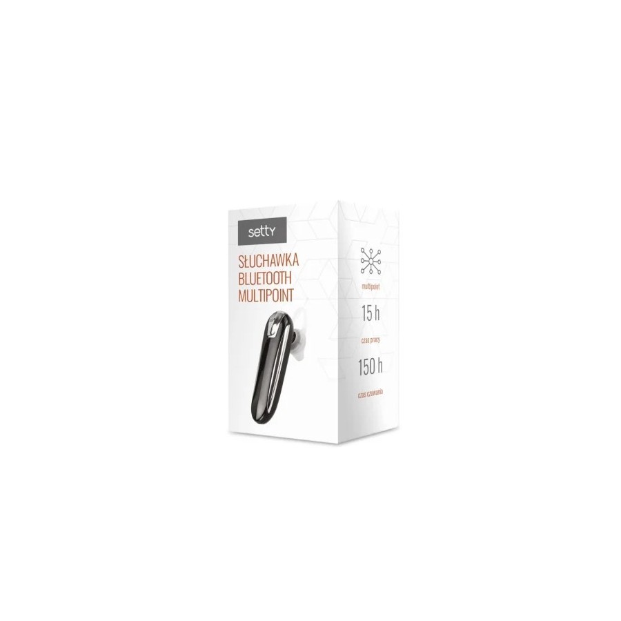 OREILLETTES BLUETOOTH SANS FIL TRUE WIRELESS – SETTY SBT-01 – NOIR
