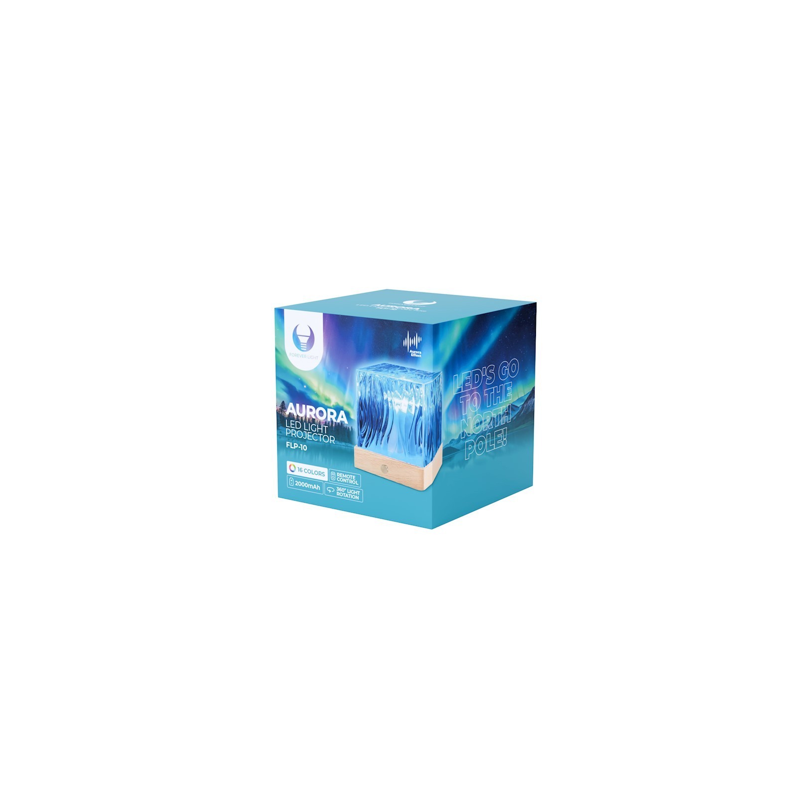 PROJECTEUR DE LUMIÈRE LED AURORA - FOREVER LIGHT FLP-10