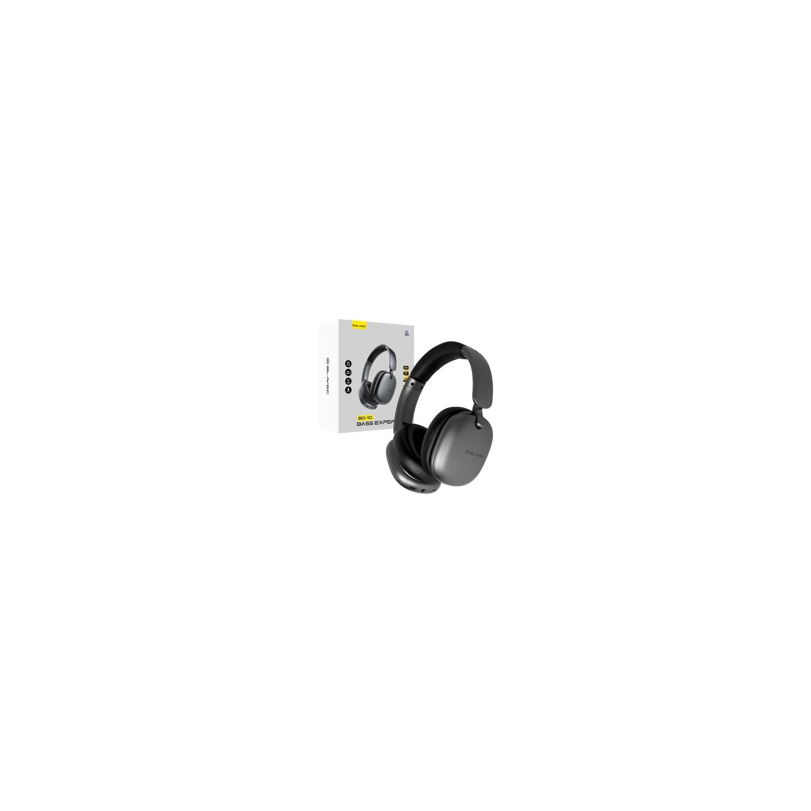 CASQUE BLUETOOTH CIRCUM-AURAIRE ANC BASS EXPERT – BLAVEC BO-10 – NOIR