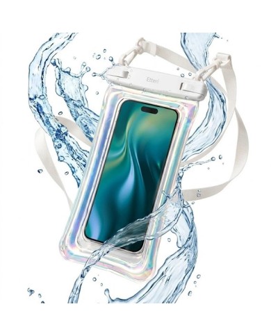 ÉTUI ÉTANCHE FLOTTANT IPX8 POUR SMARTPHONE JUSQU'À 7,5 POUCES – ETTERI – NÉON