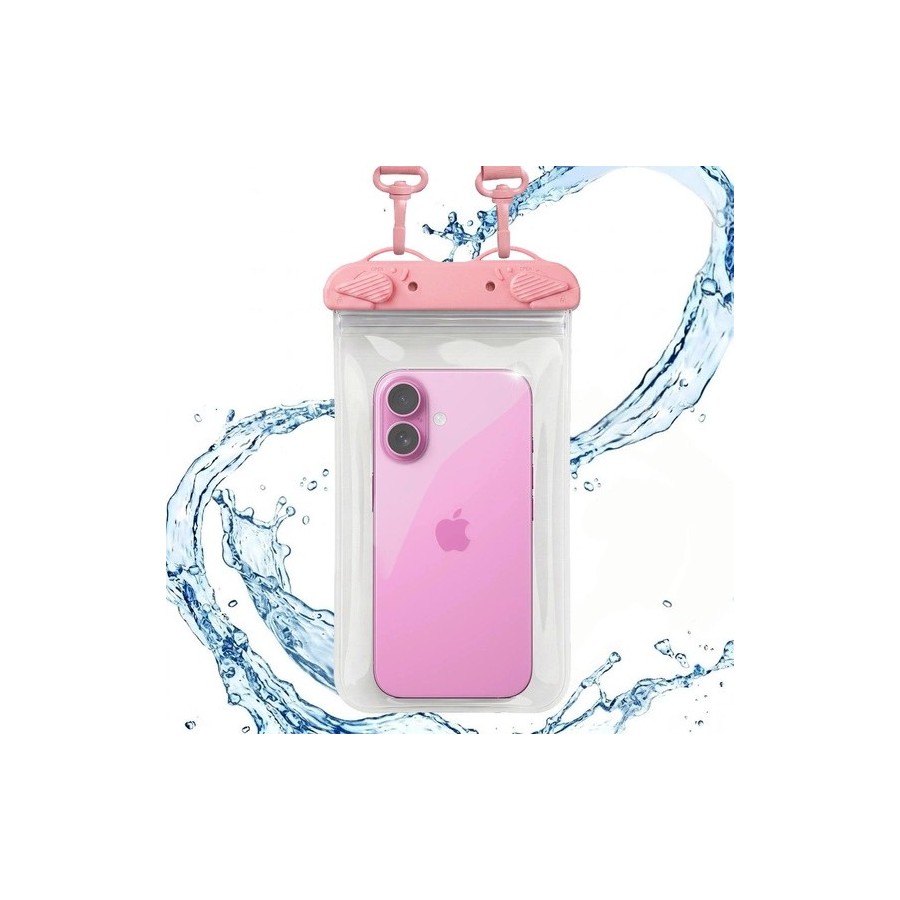 ÉTUI ÉTANCHE POUR SMARTPHONE – ROSE