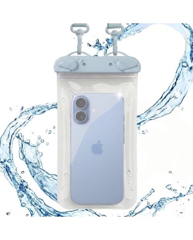 ÉTUI ÉTANCHE POUR SMARTPHONE – BLEU CLAIR