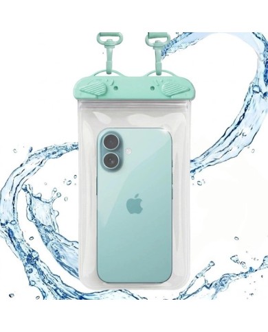 ÉTUI ÉTANCHE POUR SMARTPHONE – TURQUOISE