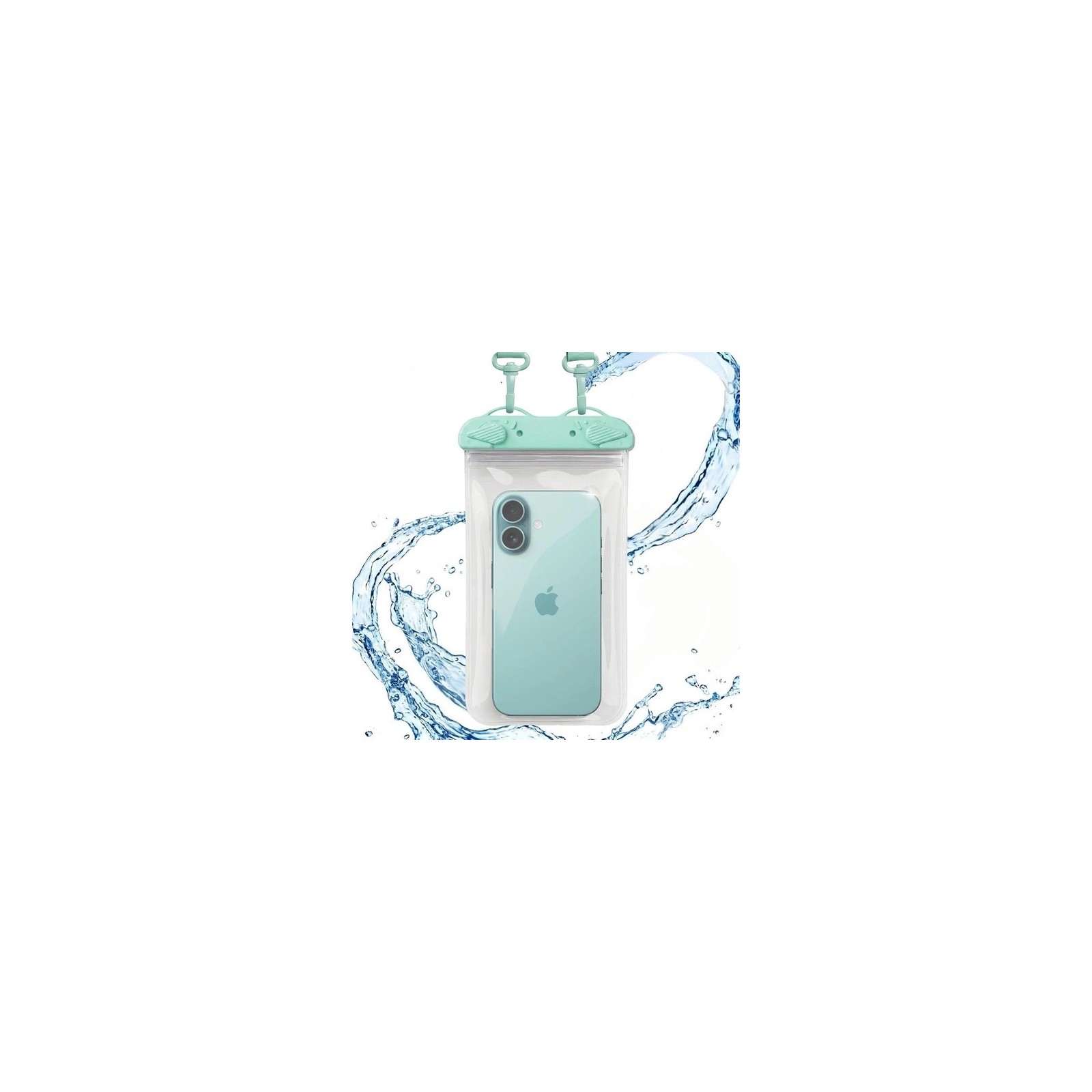 ÉTUI ÉTANCHE POUR SMARTPHONE – TURQUOISE