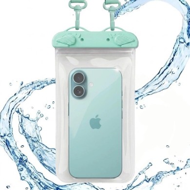 ÉTUI ÉTANCHE POUR SMARTPHONE – TURQUOISE