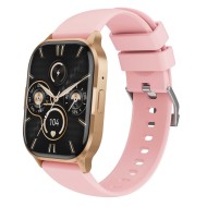 MONTRE CONNECTEE XO J10 AMOLED SMARTWATCH OR ROSE