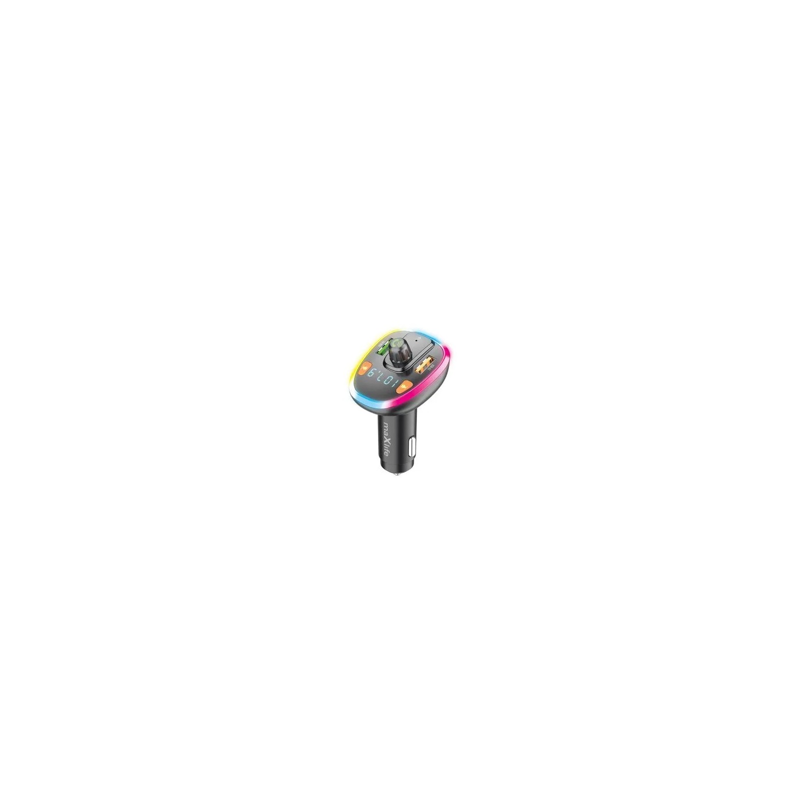 TRANSMETTEUR FM BLUETOOTH & CHARGEUR DE VOITURE – MAXLIFE MXFT-04 – NOIR