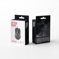 SOURIS OPTIQUE FILAIRE BUREAU 1000 DPI – MAXLIFE MXHM-01 – NOIR