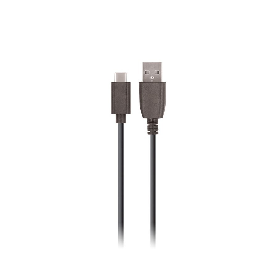 CÂBLE USB VERS USB-C – MAXLIFE – 0,2 M – 2A – NOIR