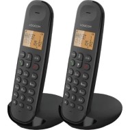 TÉLÉPHONE FIXE SANS FIL DECT DUO – ILOA 250 – NOIR – SANS RÉPONDEUR