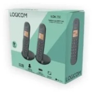 TÉLÉPHONE FIXE SANS FIL DECT DUO – ILOA 250 – NOIR – SANS RÉPONDEUR