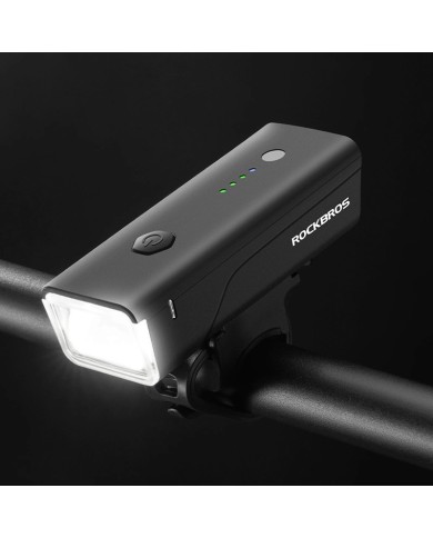 ÉCLAIRAGE FEU LINTERNA LED POUR VELO ROCKBROS NOIR