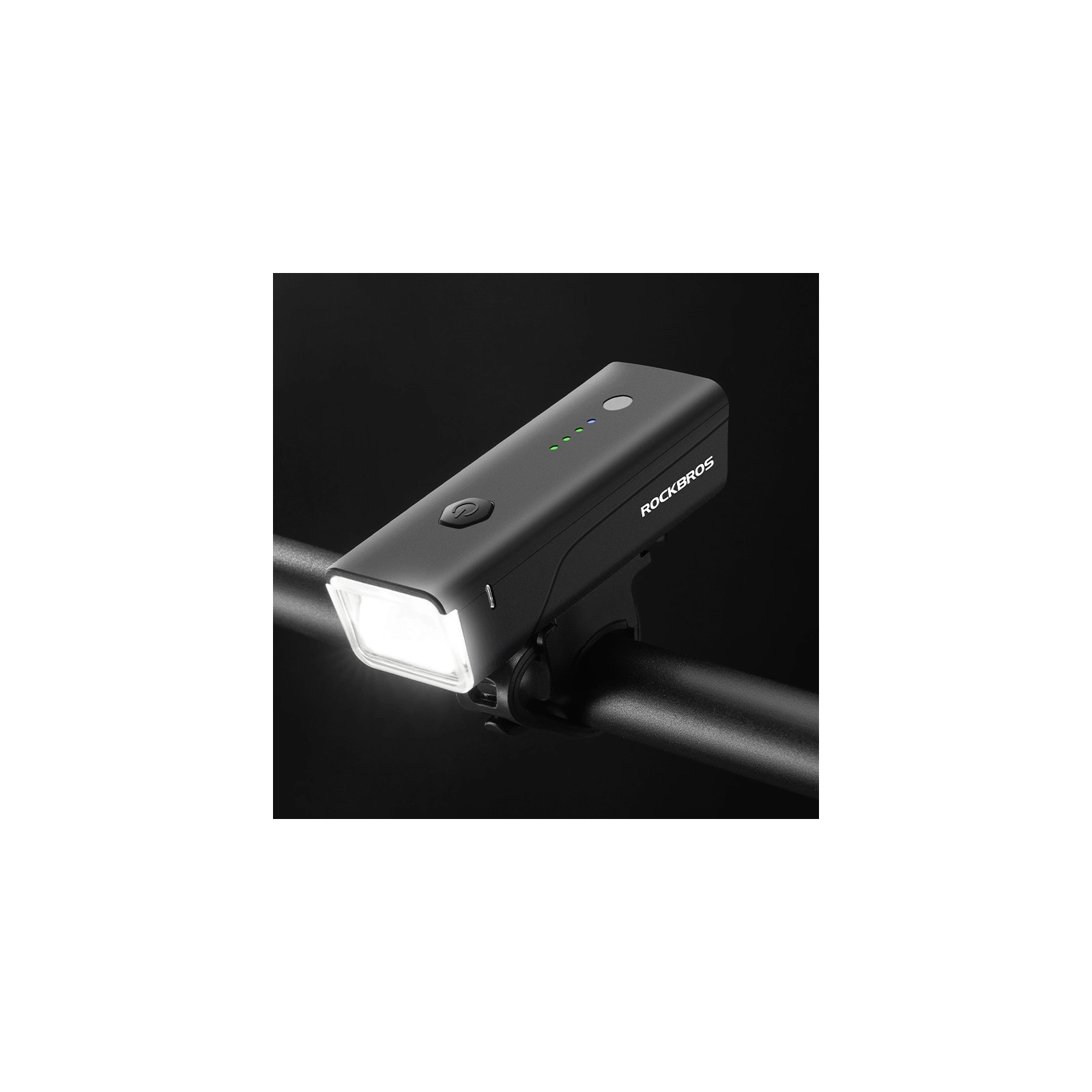 ÉCLAIRAGE FEU LINTERNA LED POUR VELO ROCKBROS NOIR