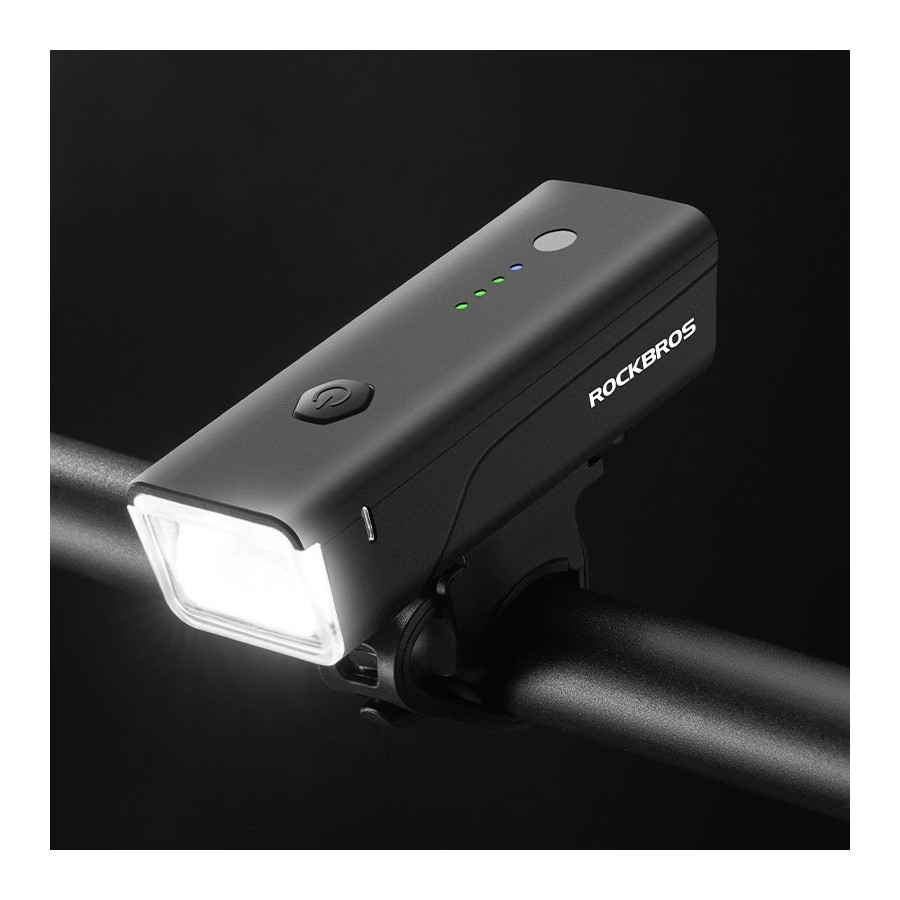 ÉCLAIRAGE FEU LINTERNA LED POUR VELO ROCKBROS NOIR