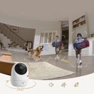 Caméra de surveillance intérieure Dreame Navo Care 1 InCam - 360° 2K/4MP - Blanc