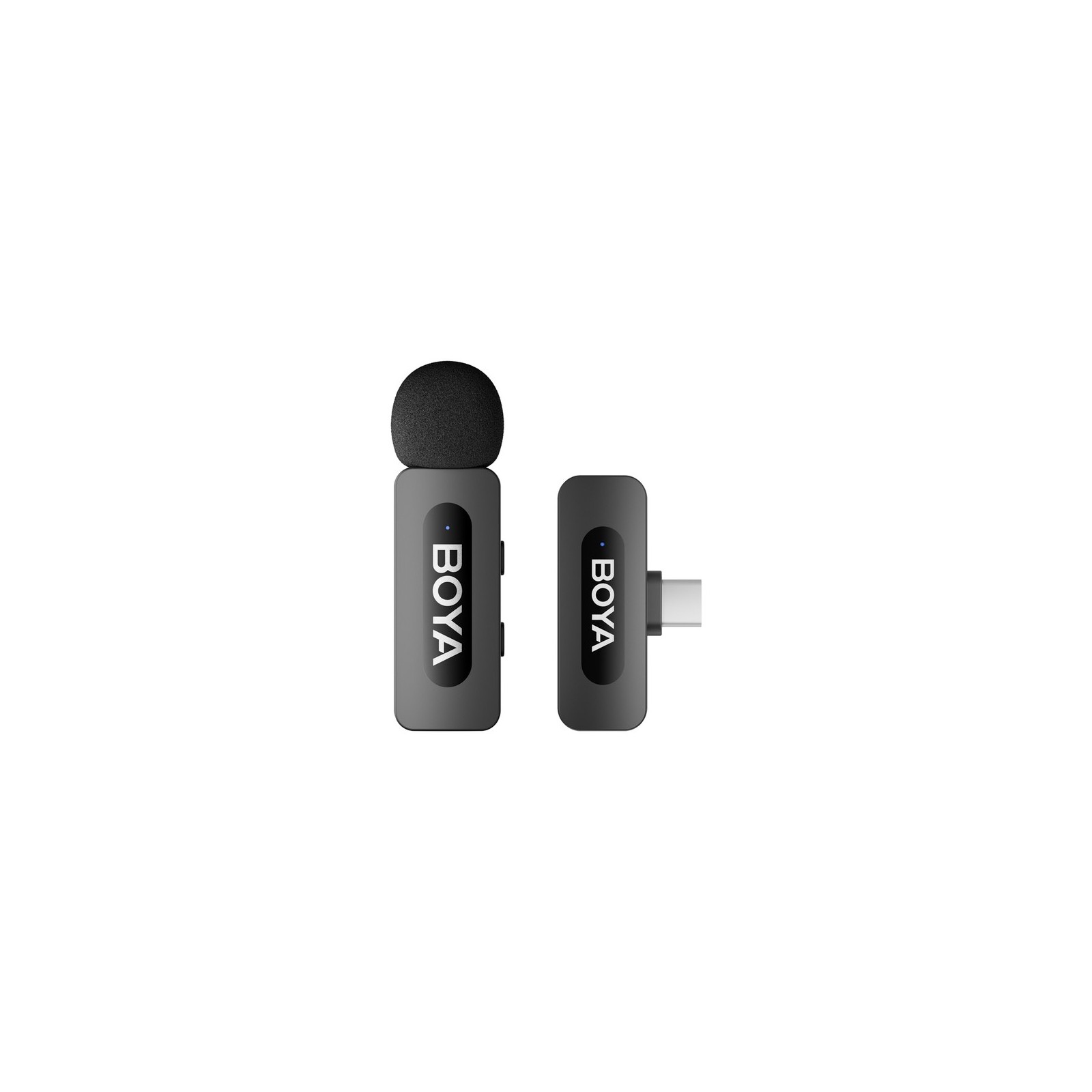 MICROPHONE SANS FIL BOYA BY-V10 V2.0 - 1 EMETTEUR + 1 RECEPTEUR USB-C