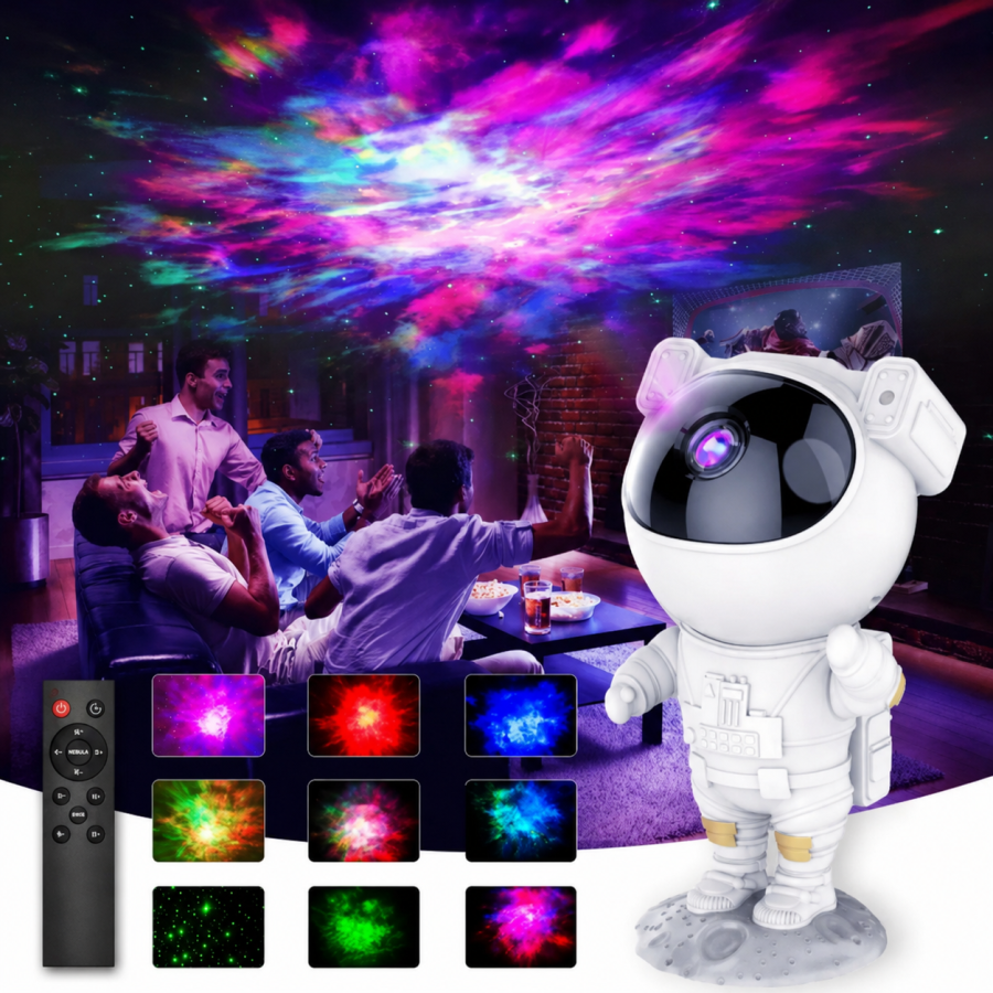 Veilleuse & Projecteur Étoilé LED Astronaute SM4