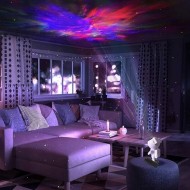LTC ASTRO-PROJECTOR PRO - PROJECTEUR LED ET ENCEINTE BLUETOOTH AVEC TÉLÉCOMMANDE