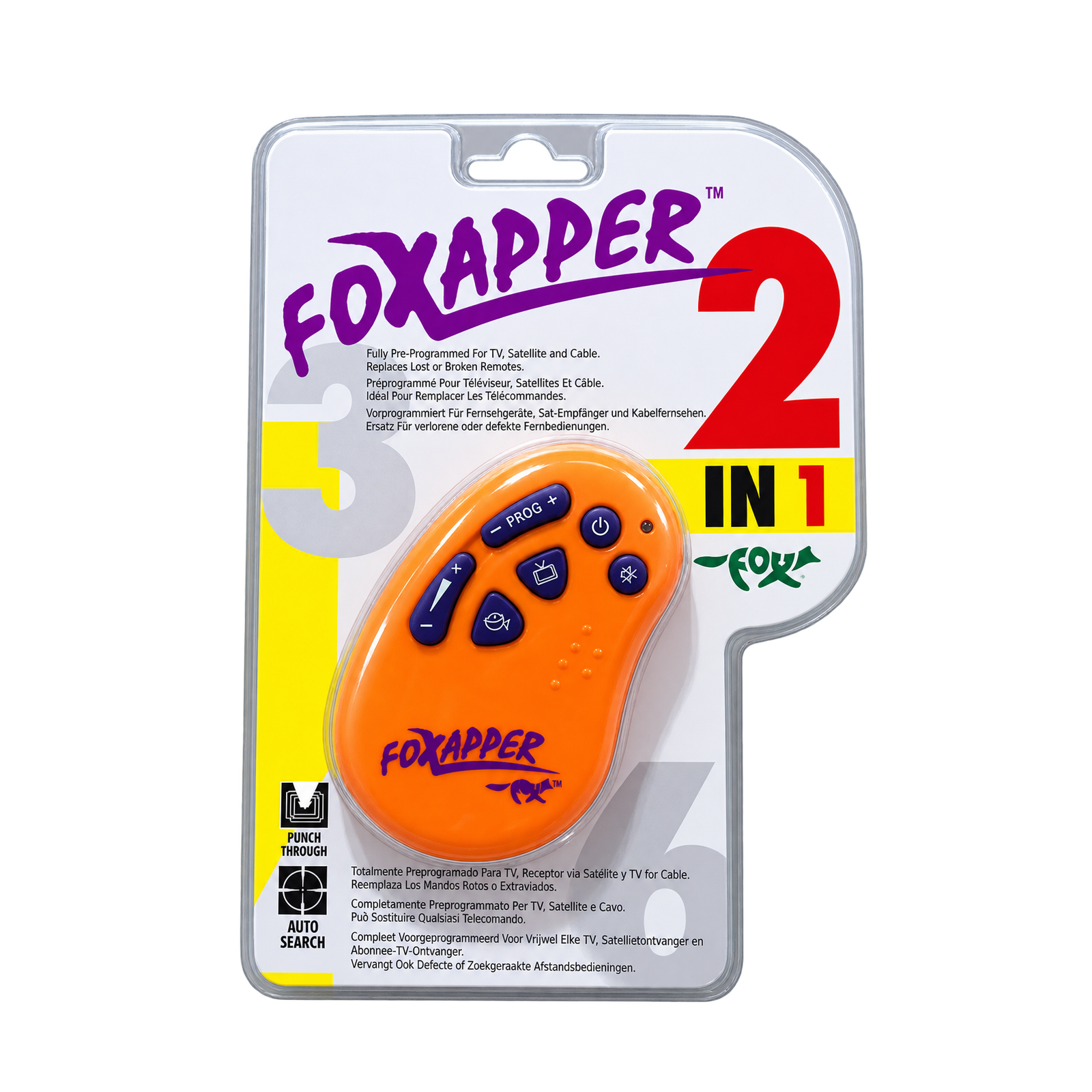 TÉLÉCOMMANDE FOXAPPER 2-EN-1 - FOX ELECTRONICS