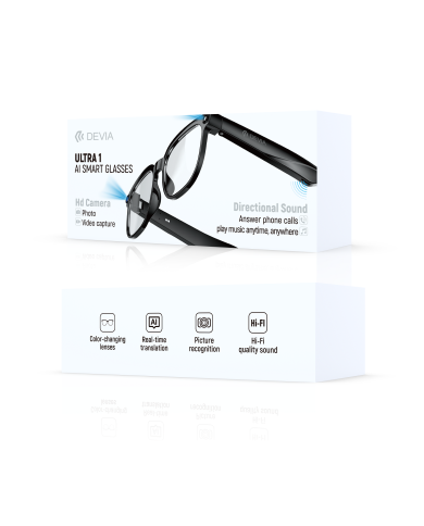 Lunettes connectées DEVIA ULTRA1 avec Assistant IA