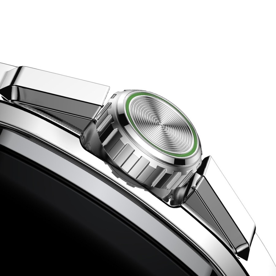 Montré connecté inspirée de la haute horlogerie - Joyroom Venture Series JR-FV2 Pro AMOLED 1.43" 5 ATM - Argent
