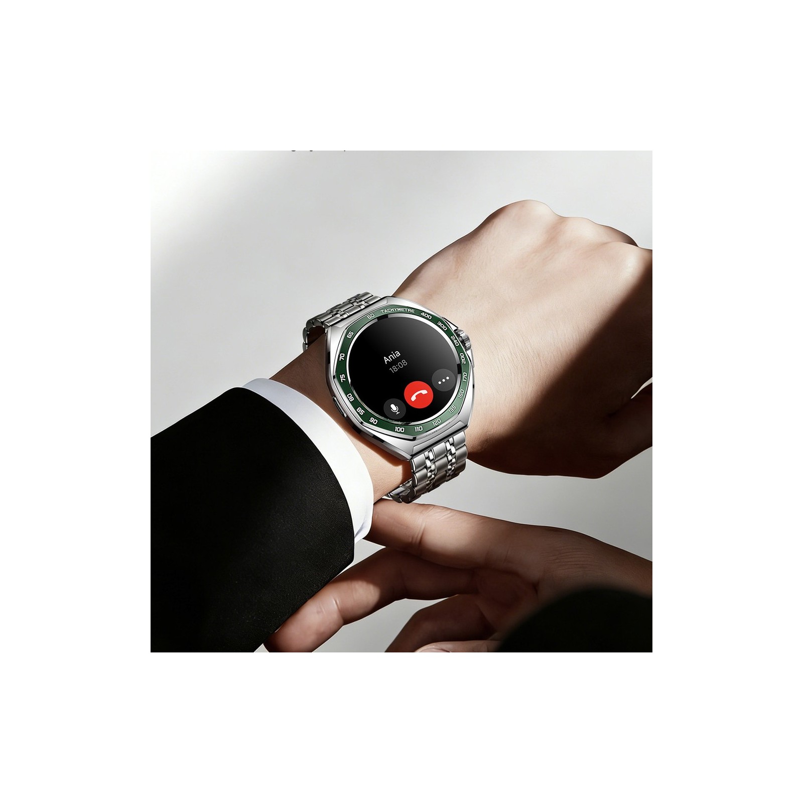 Montré connecté inspirée de la haute horlogerie - Joyroom Venture Series JR-FV2 Pro AMOLED 1.43" 5 ATM - Argent