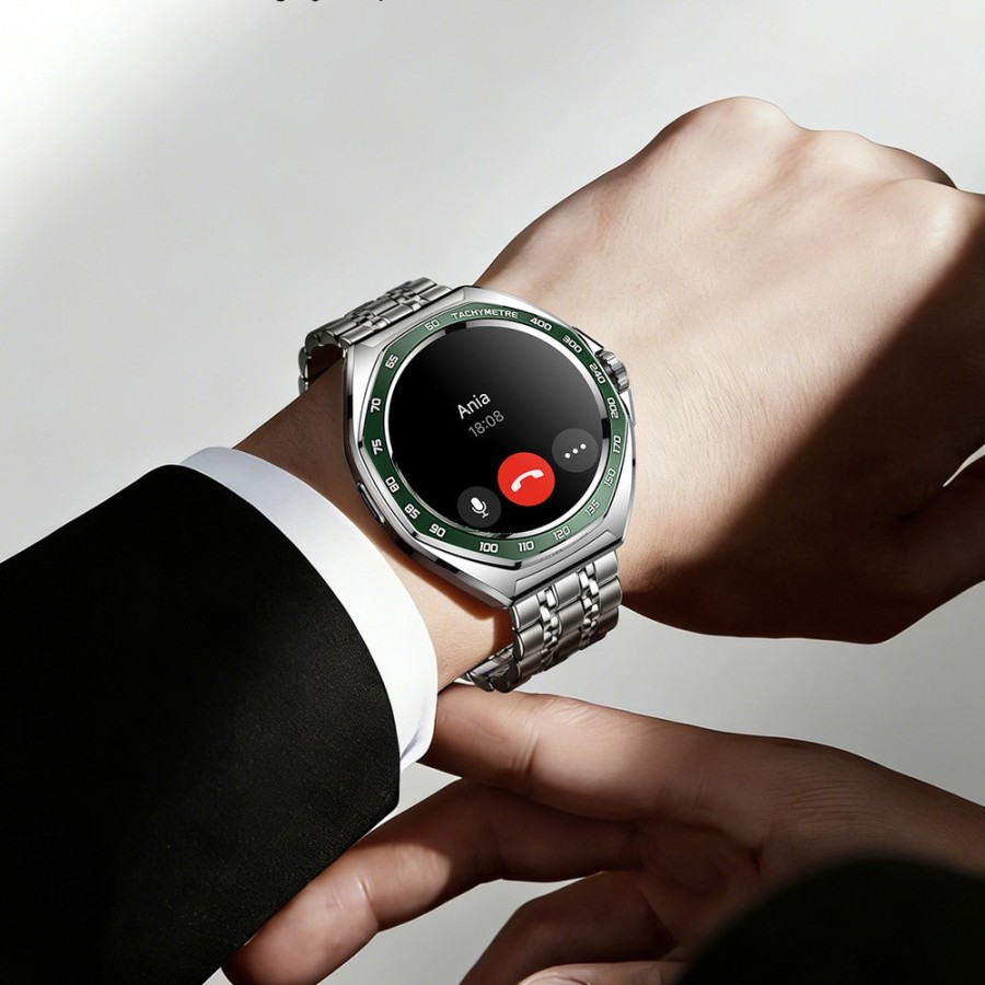 Montré connecté inspirée de la haute horlogerie - Joyroom Venture Series JR-FV2 Pro AMOLED 1.43" 5 ATM - Argent