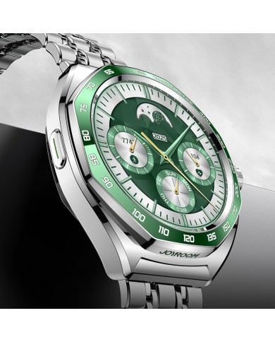 Montré connecté inspirée de la haute horlogerie - Joyroom Venture Series JR-FV2 Pro AMOLED 1.43" 5 ATM - Argent