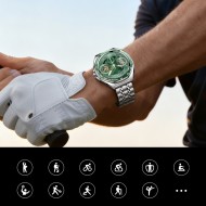 Montré connecté inspirée de la haute horlogerie - Joyroom Venture Series JR-FV2 Pro AMOLED 1.43" 5 ATM - Argent