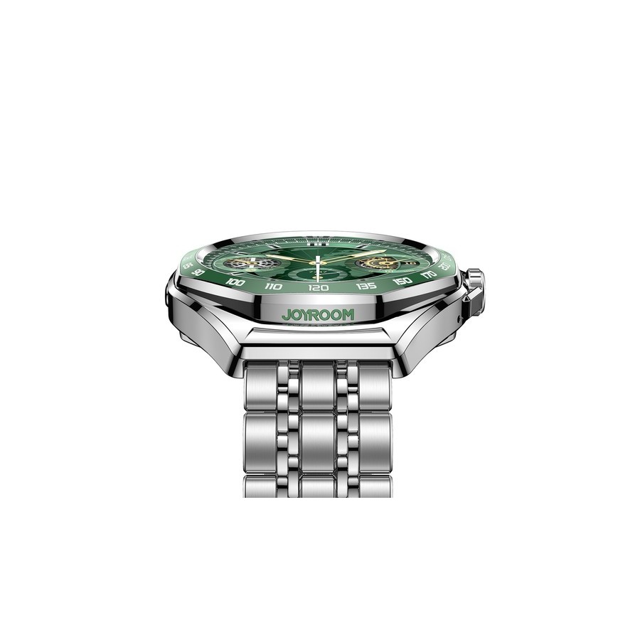 Montré connecté inspirée de la haute horlogerie - Joyroom Venture Series JR-FV2 Pro AMOLED 1.43" 5 ATM - Argent