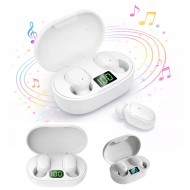 ECOUTEURS SANS FIL BLUETOOTH E6S BLANC