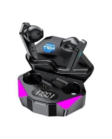 Écouteurs sans fil Gaming Bluetooth X15 Noir