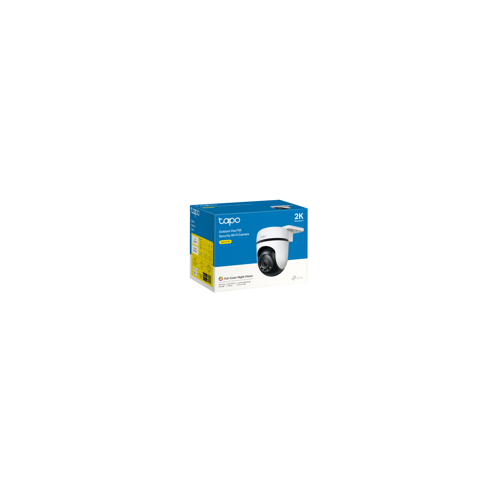 Caméra de surveillance extérieure TP-Link Tapo C510W - 2K 3MP - Blanc