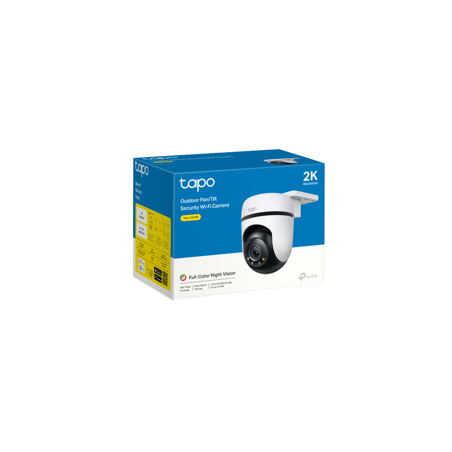 Caméra de surveillance extérieure TP-Link Tapo C510W - 2K 3MP - Blanc