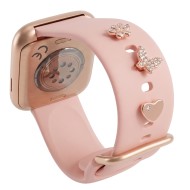 Montre connectée FOREVER ForeVigo 4 SW-330 - Rose Dorée avec 3 décorations