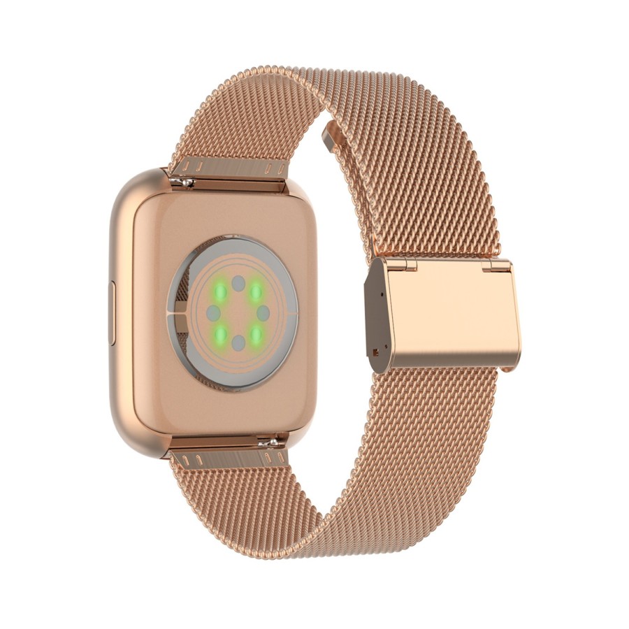 Montre connectée FOREVER ForeVigo 4 SW-330 - Rose Dorée avec 3 décorations