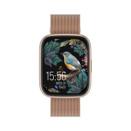 Montre connectée FOREVER ForeVigo 4 SW-330 - Rose Dorée avec 3 décorations