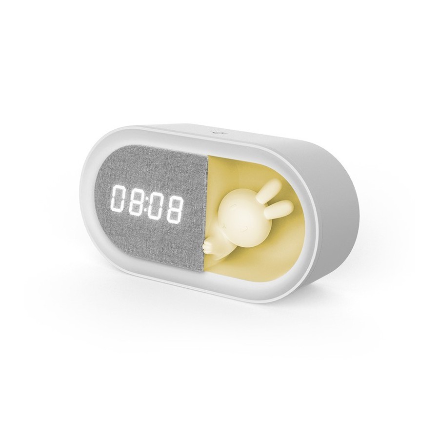 Réveil & Veilleuse LED Lapin Forever Light PURE FNL-05