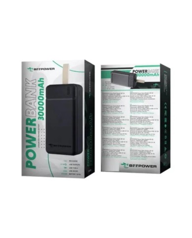 BATTERIE EXTERNE POWERBANK BEEPOWER BP-30 30000MAH 2X USB USB-C NOIRE