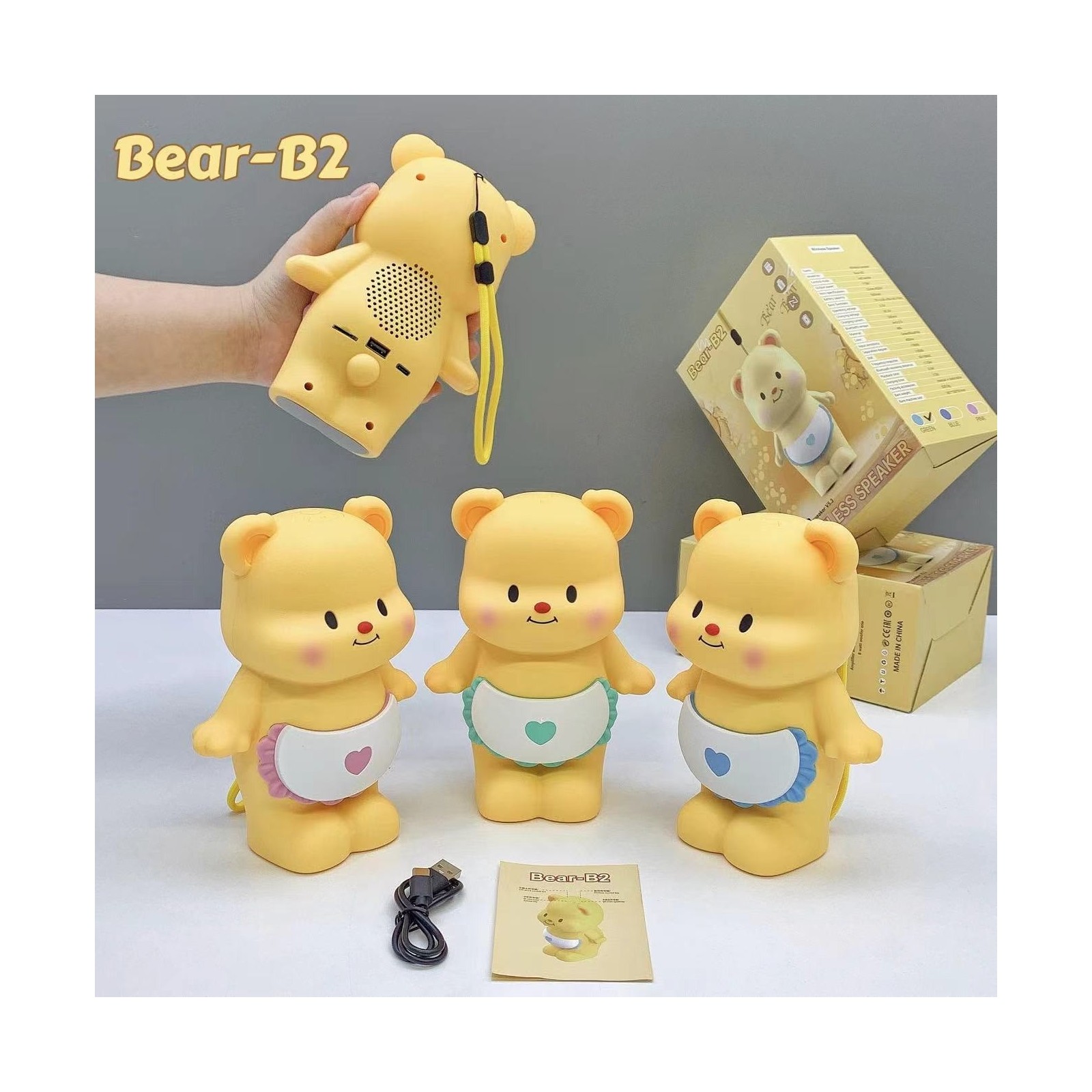 Mini Enceinte Portable Bluetooth Bear B2