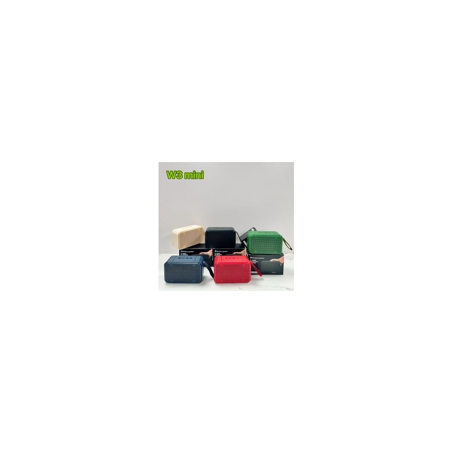 Mini Enceinte Portable Bluetooth - W3 Mini