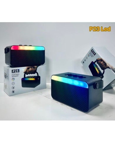 Mini Enceinte Portable Bluetooth - P23 LED RGB
