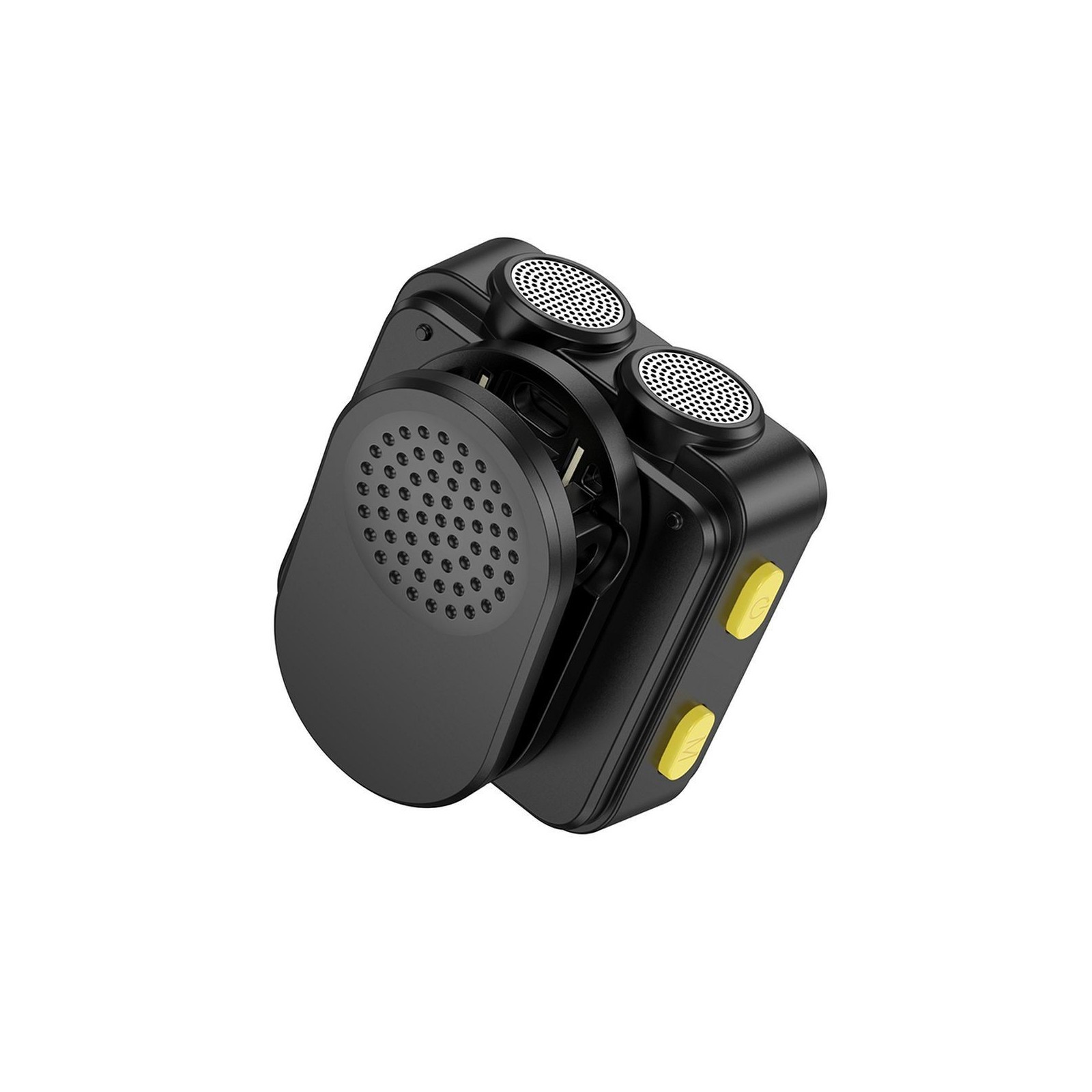 Double Microphone sans fil HOCO L17 Lightning / USB-C Noir