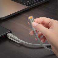 Briquet éléctronique portable HOCO UA38B USB-A / C