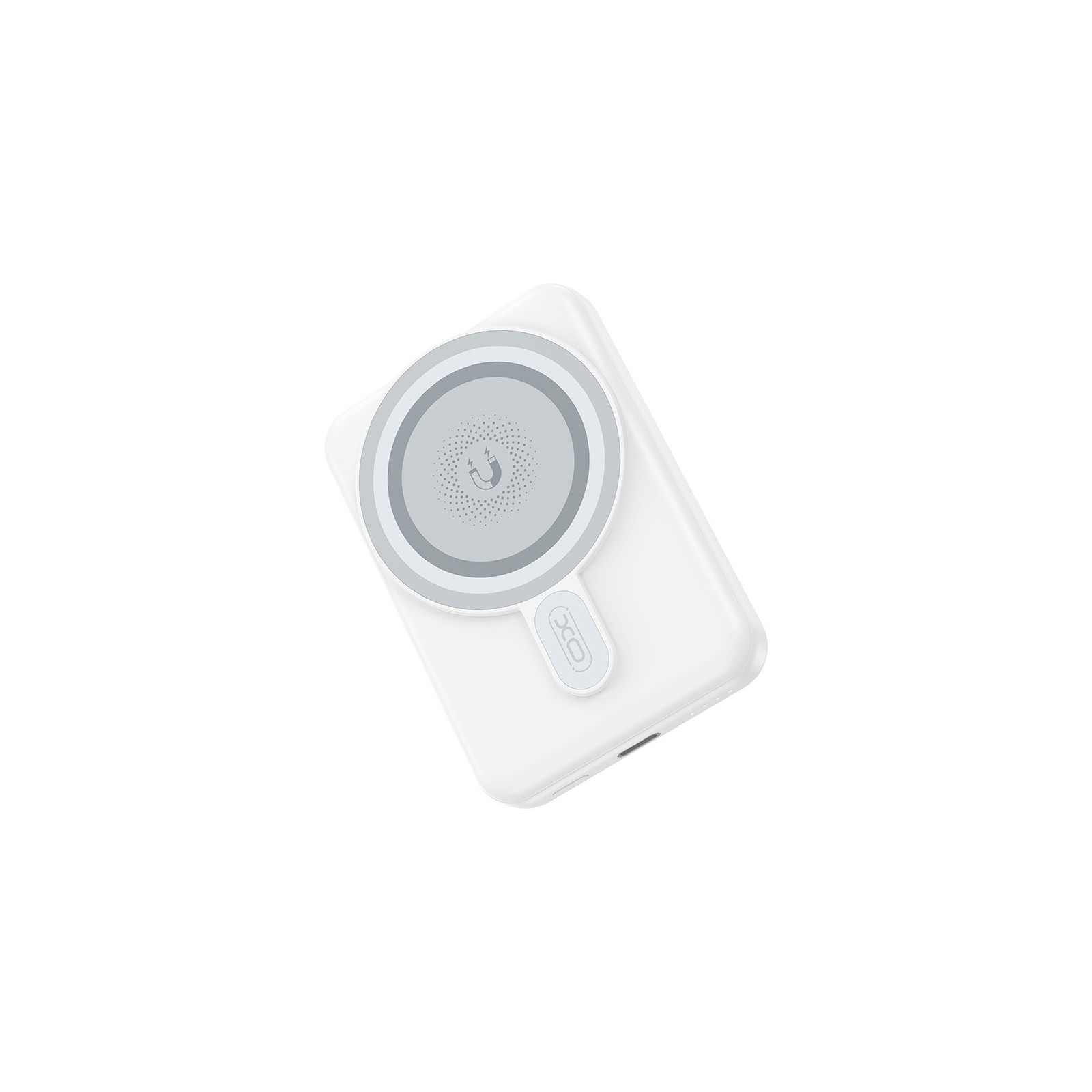 BATTERIE EXTERNE INDUCTION MAGNETIQUE XO PR264 10000MAH 20W BLANCHE COMPATIBLE MAGSAFE