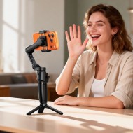 GIMBAL / STABILISATEUR POUR SMARTPHONE HOCO K91 - NOIR